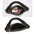 Sac banane femme élégant plaid - ShopGET®