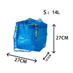 Sac shopping bleu XL-30x73x35cm-L-M-S-ShopGET® 
