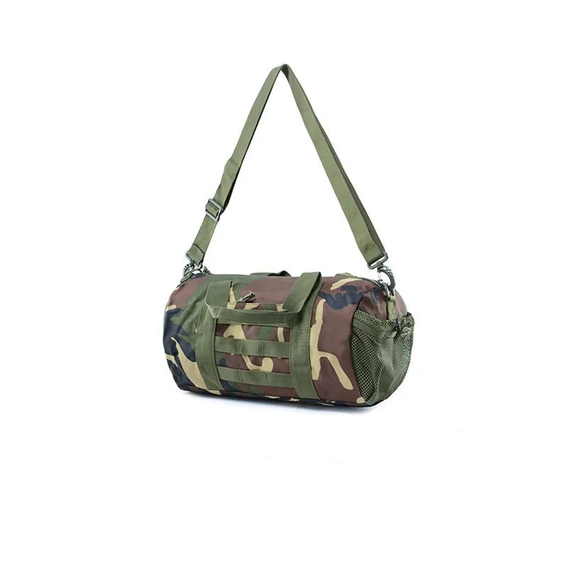 Sac polochon tissu Noir-Kaki-Désert-Vert-Camouflage-Jungle-ShopGET® 