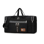 Sac weekend homme 60L grand et large Gris-Kaki-Noir-ShopGET® 
