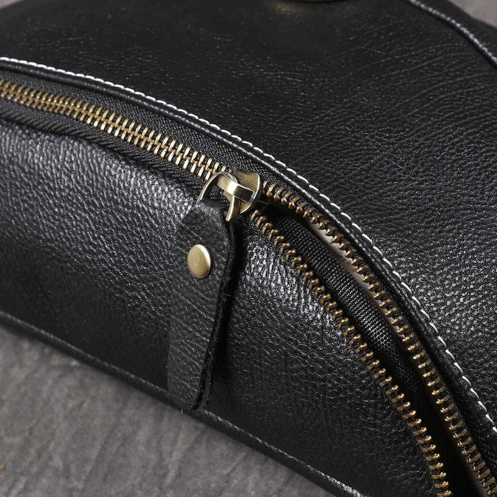 Sac banane étanche en cuir pour homme - ShopGET®