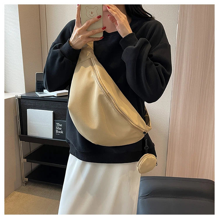 Sac banane femme chic en nylon tendance - ShopGET®