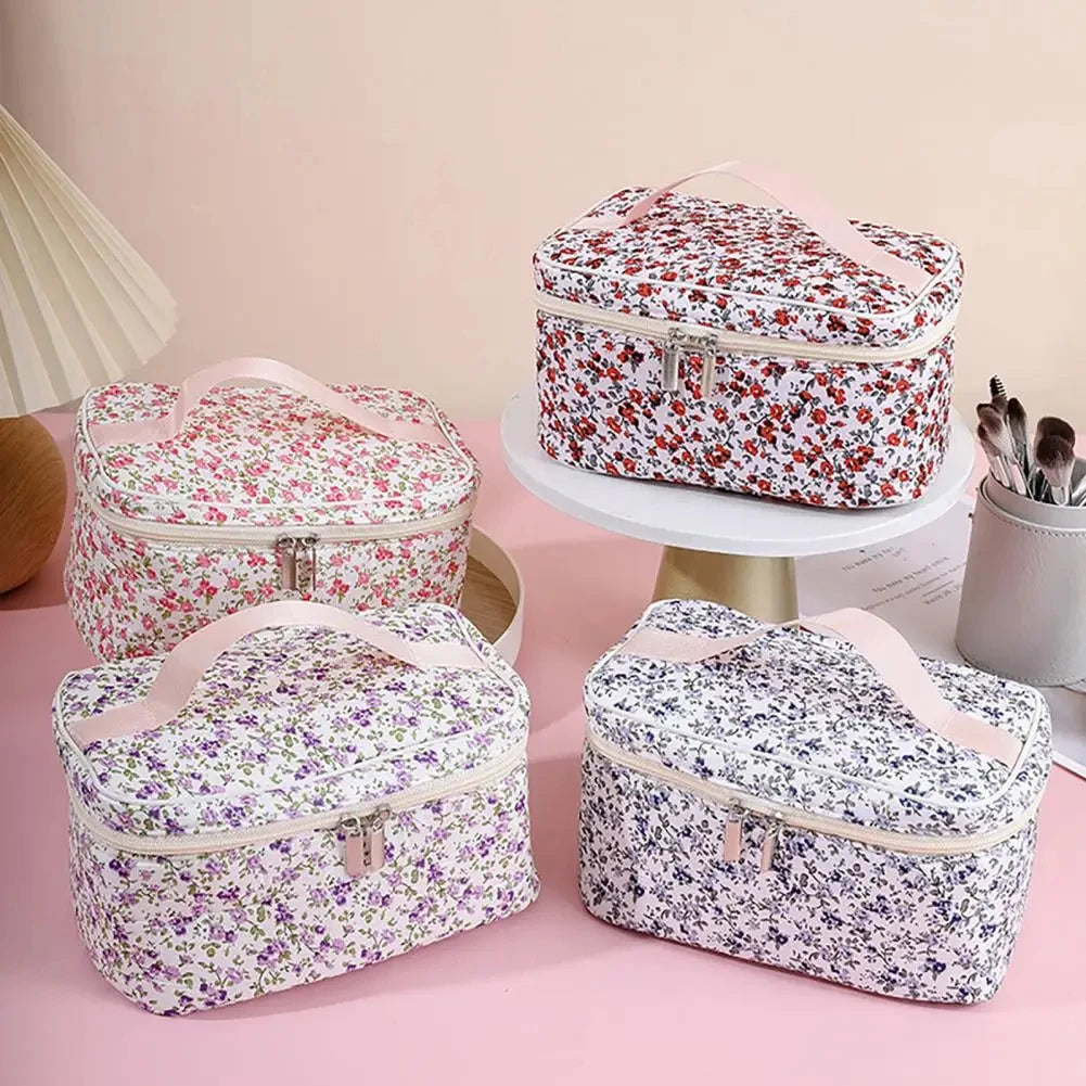 Grande trousse de toilette femme coton - ShopGET®