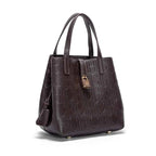 Sac cabas femme classic retro Burgundy-Argent-Gold-Vert-Kaki-Marron-Noir-ShopGET® 