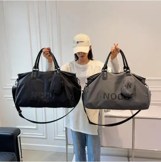 Sac weekend femme luxe Gris / OFFERTE-Noir / OFFERTE-ShopGET® 