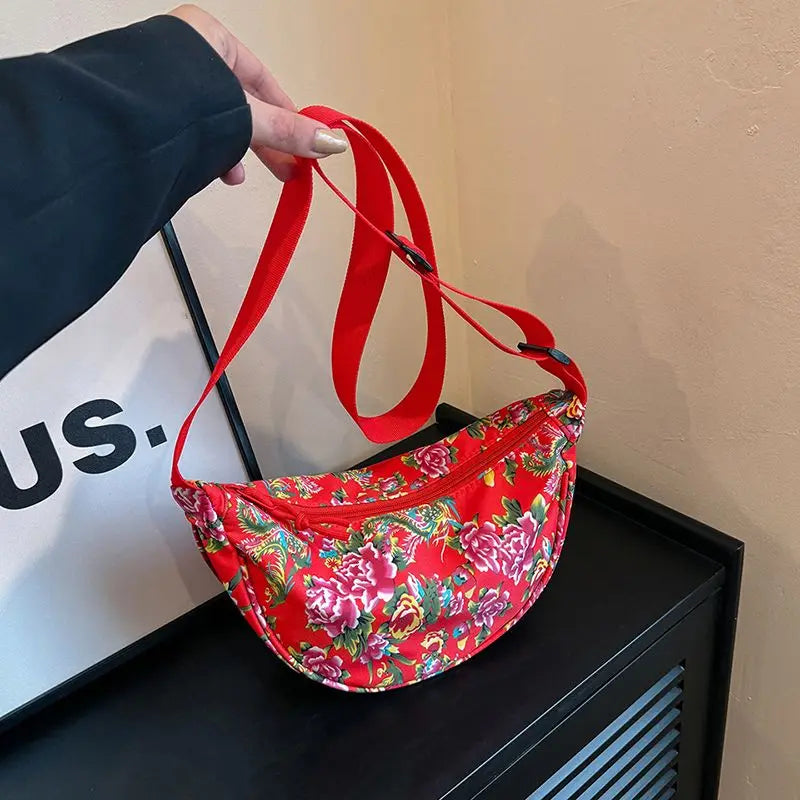 Mini sac banane floral pour femme - ShopGET®