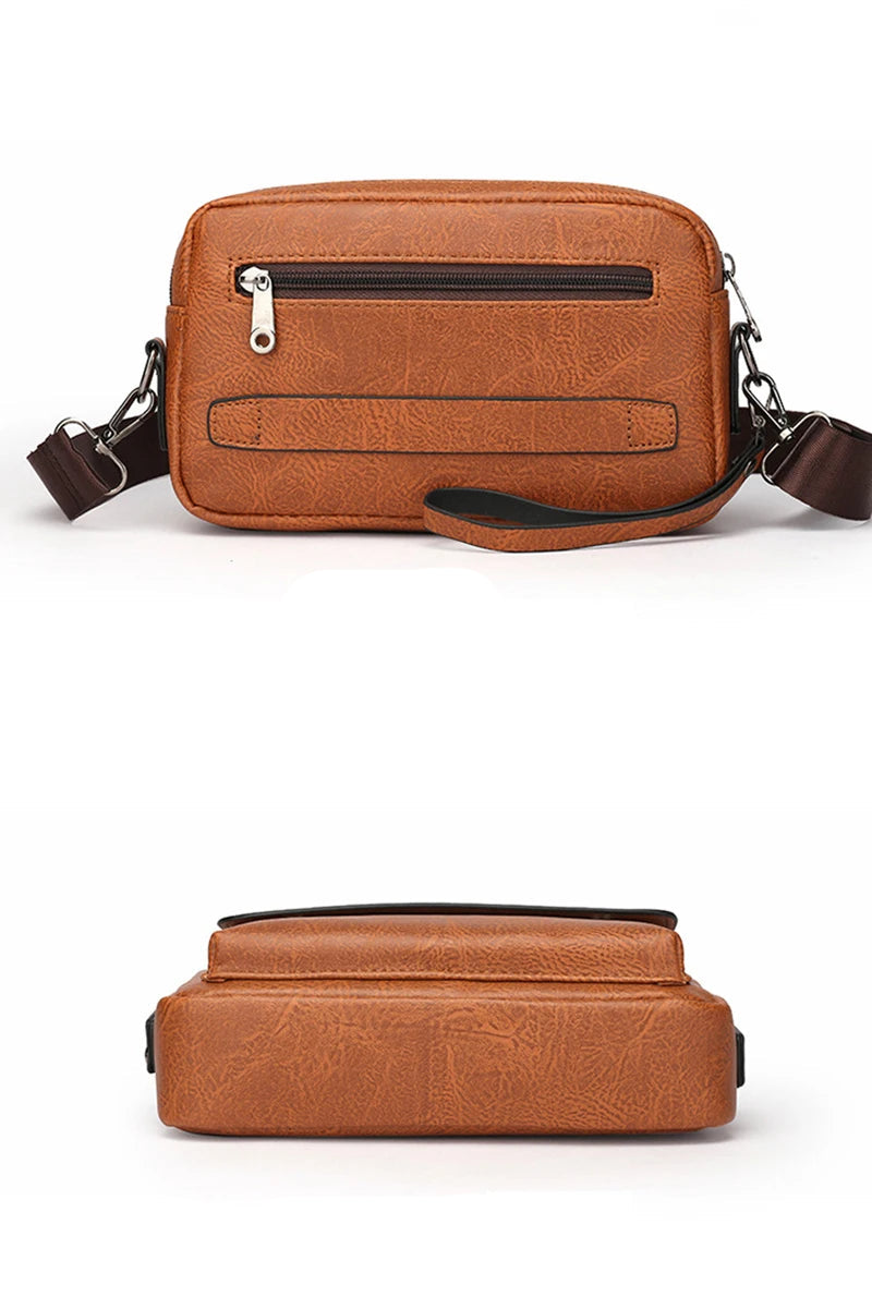 Trousse de toilette homme noir cuir - ShopGET®