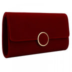 Pochette femme Bordeau Noir / 23 cm x 13 cm-Rouge / 23 cm x 13 cm-ShopGET® 