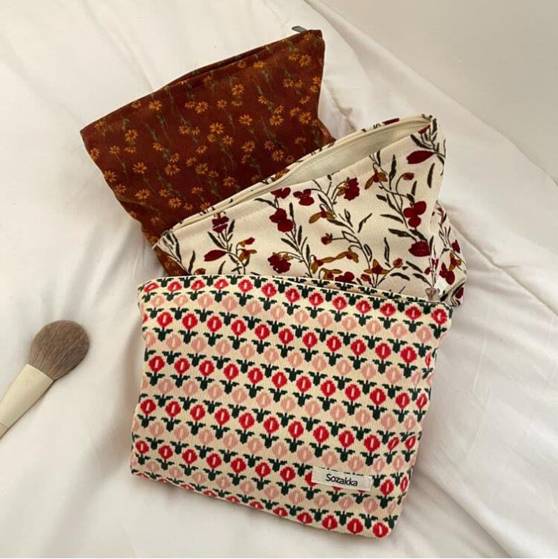 Trousse de toilette fleurie femme - ShopGET®