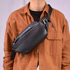 Sac banane de luxe premium pour homme