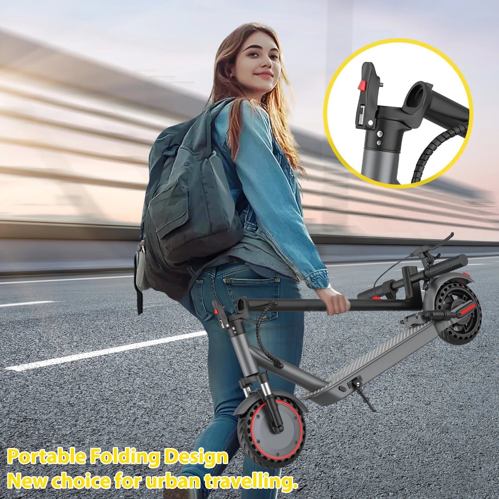 Trottinette électrique puissante pas cher 500W