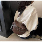 Sac banane femme chic à fermeture éclair