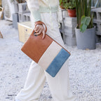 Pochette femme tendance en cuir A / 33x1x24cm-B / 33x1x24cm-C / 33x1x24cm-ShopGET® 