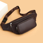 Sac banane homme cuir noir - ShopGET®