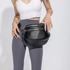 Sac banane femme chic vintage en cuir - ShopGET®