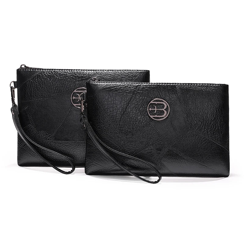 Pochette homme luxe business 1-2-3-4-ShopGET® 