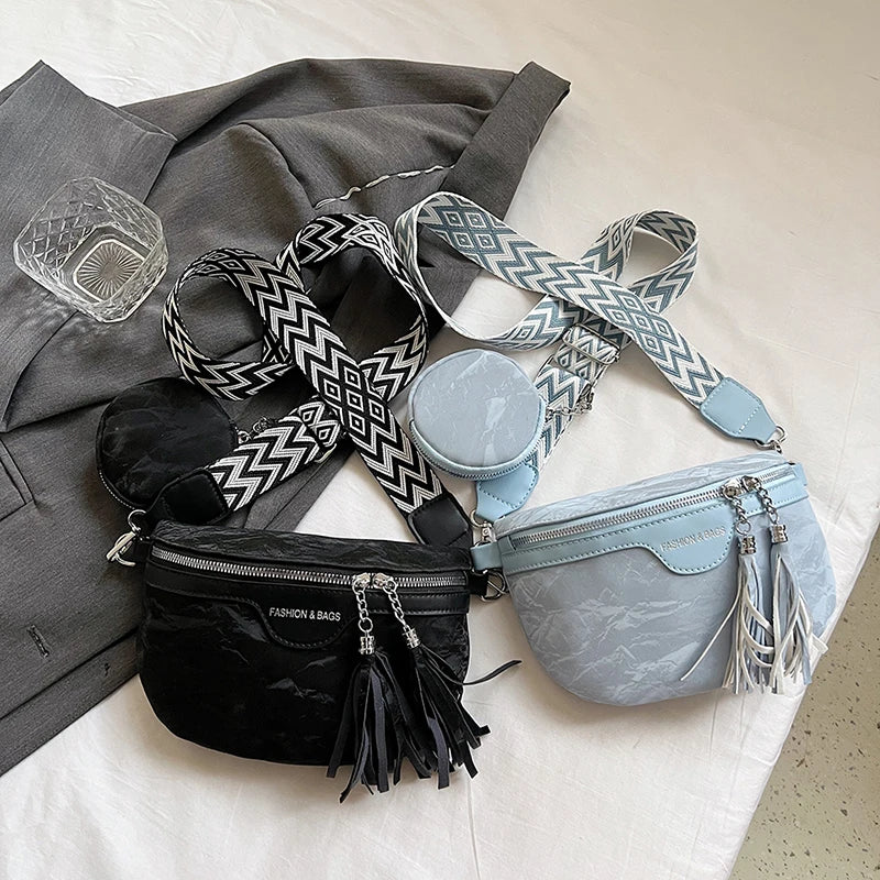 Sac banane femme chic  décontracté vert