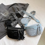 Sac banane femme chic  décontracté vert