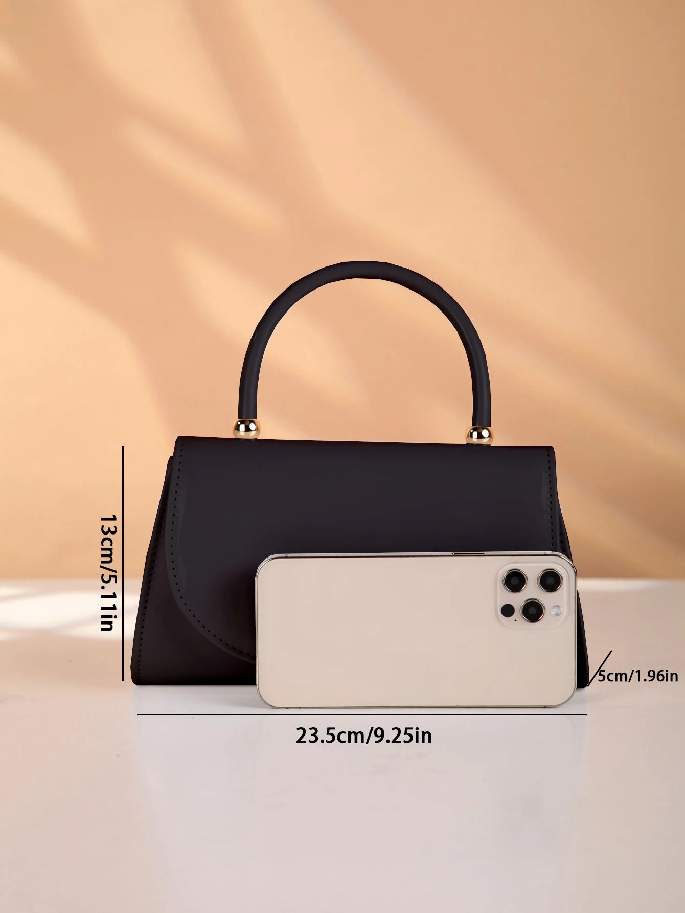 Sac pochette femme  noir Noir-Blanc-ShopGET® 