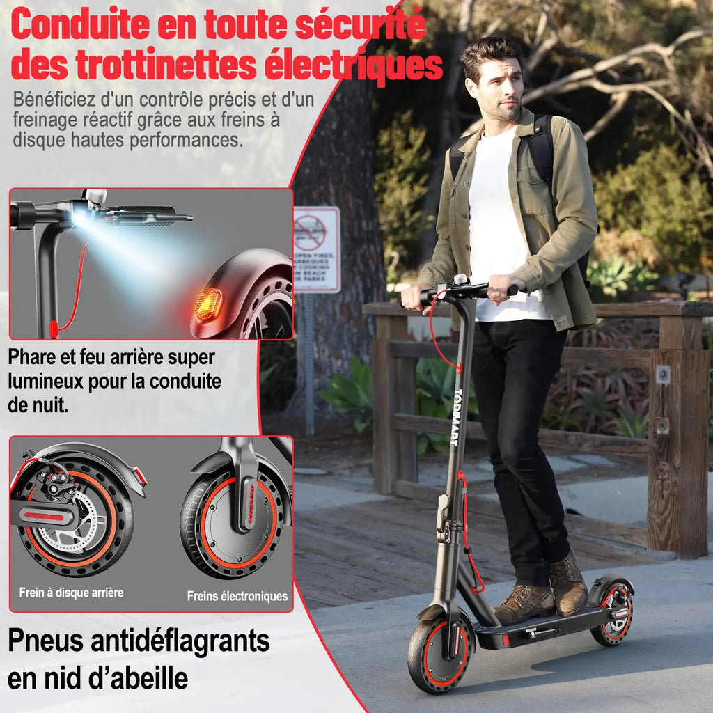 Trottinette électrique tout terrain  350W pliable 25 km/h
