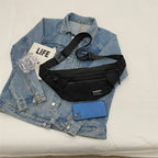 Sac banane léopard anti-vol en toile