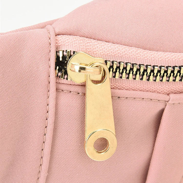 Sac banane femme dorée en tissu - ShopGET®