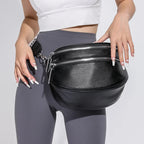 Sac banane femme chic en cuir à large sangle - ShopGET®