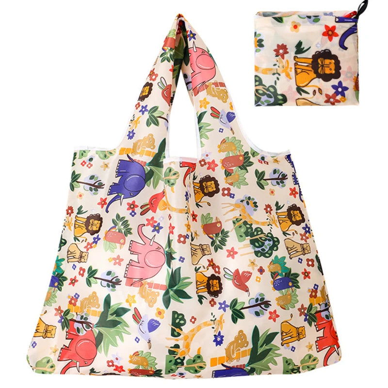 sac de courses à motifs fraises strawberry-Papillon-Animaux-Chat-Limon-ShopGET® 