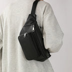 Sac banane homme cuir noir - ShopGET®