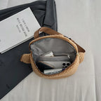 Sac banane velours moumoute de luxe