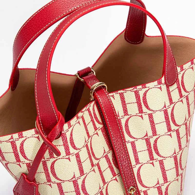 Sac cabas femme travail Rouge / 21.5cm x 21cm x 17cm-Bleu / 21.5cm x 21cm x 17cm-Marron / 21.5cm x 21cm x 17cm-ShopGET 