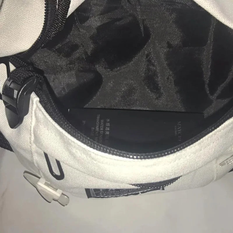 Sac banane toile pour homme