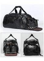 Sac polochon messenger Vert-Noir-ShopGET® 