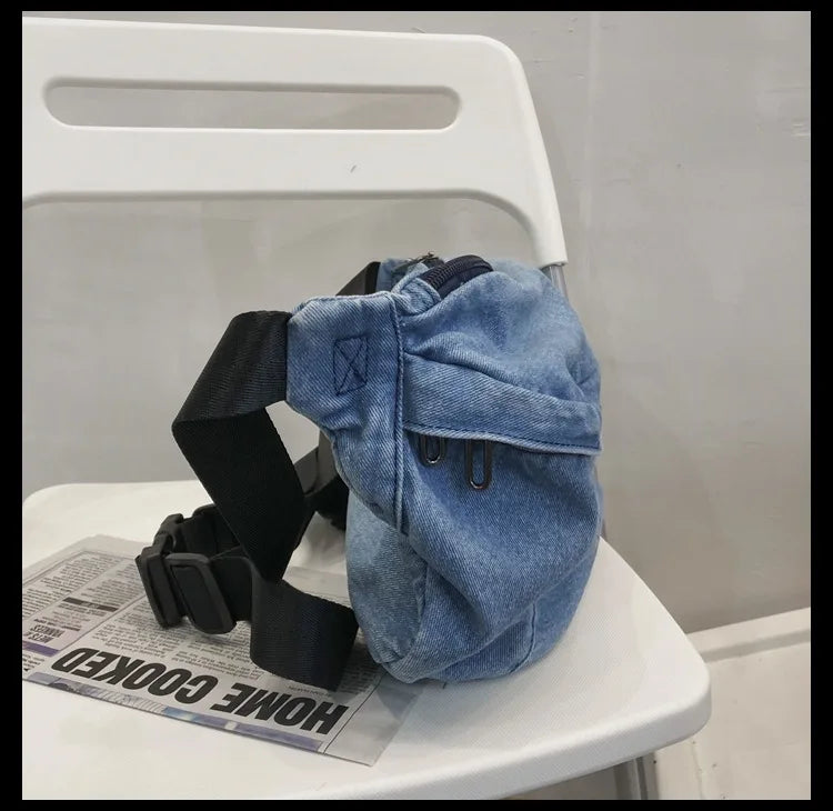 Sac banane bleu marine pour homme - ShopGET®