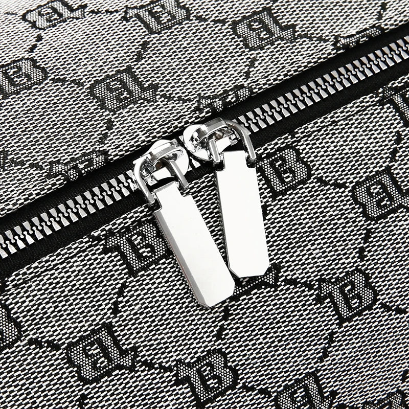 Sac weekend homme tendance Marron-Noir-ShopGET® 