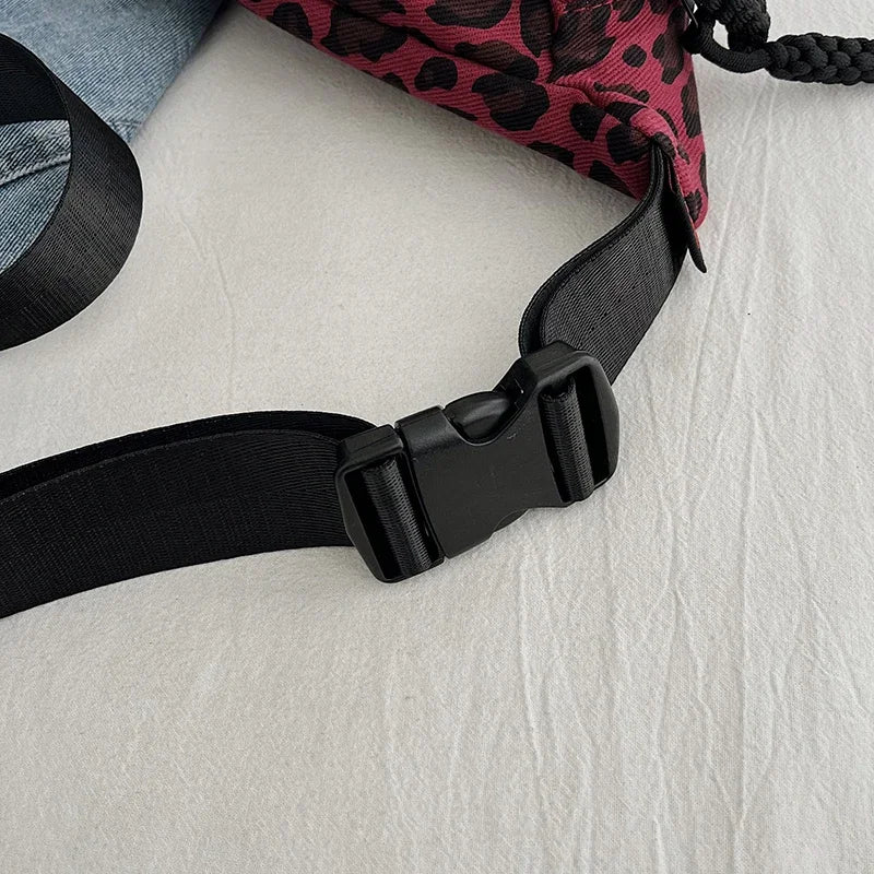 Sac banane léopard de luxe unique