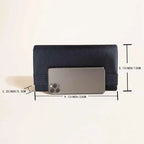 Pochette sac femme tendance Vert / 23 x 5 x 12cm-Argent / 23 x 5 x 12cm-Noir / 23 x 5 x 12cm-Bleu / 23 x 5 x 12cm-ShopGET® 
