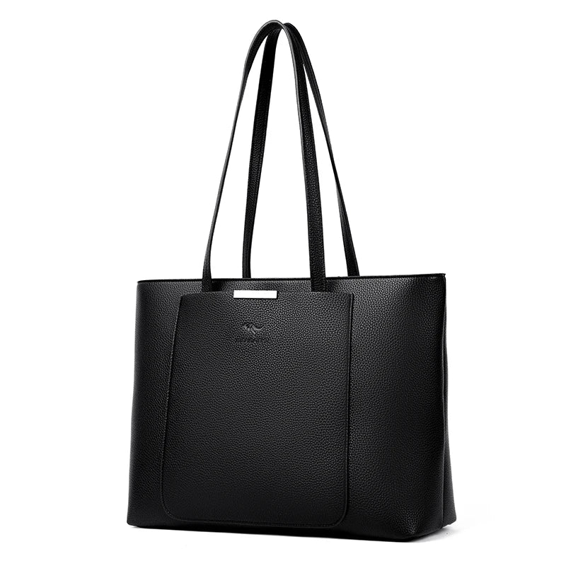Sac cabas noir aristarc Vert / 35cm 13cm 27cm-Kaki / 35cm 13cm 27cm-Rouge / 35cm 13cm 27cm-Noir / 35cm 13cm 27cm-Bleu / 35cm 13cm 27cm-ShopGET® 
