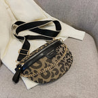 Sac banane motif léopard