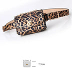 Sac banane léopard ceinture pour femme