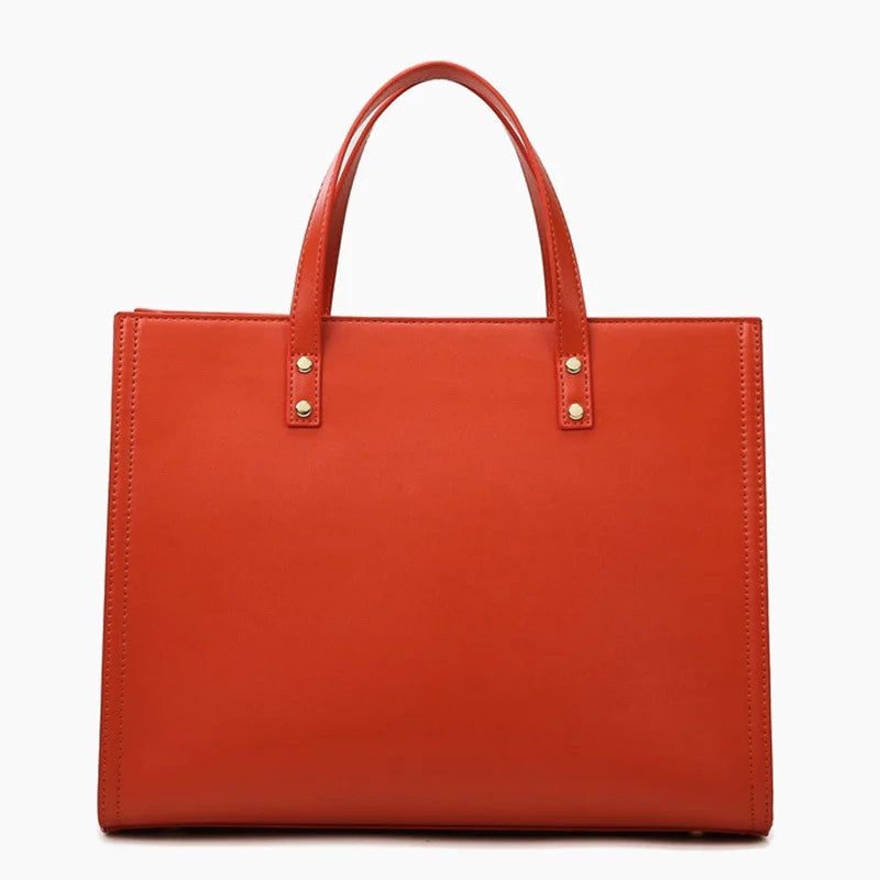 Grand Sac cabas noir Luxury Marron-Noir-ShopGET® 