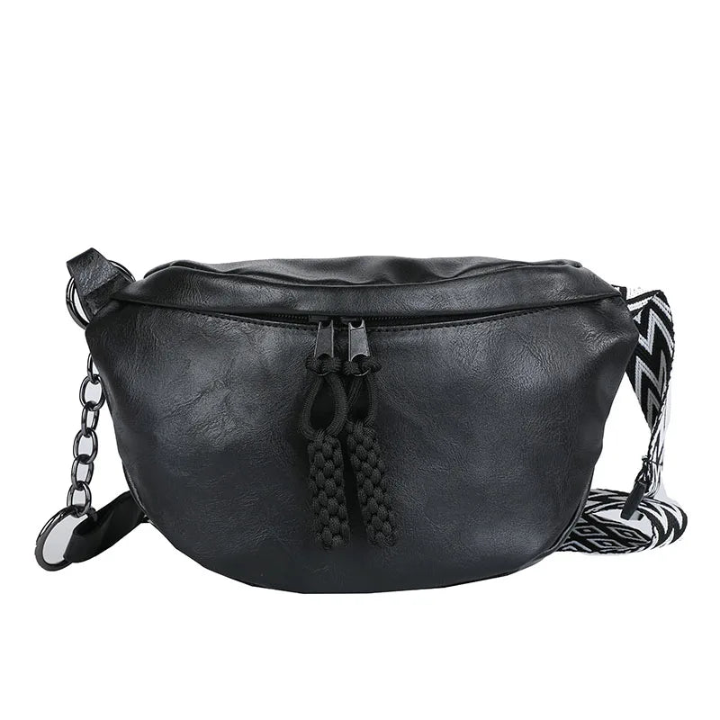 Sac banane en cuir souple original