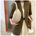 Sac banane femme paille fleurs - ShopGET®