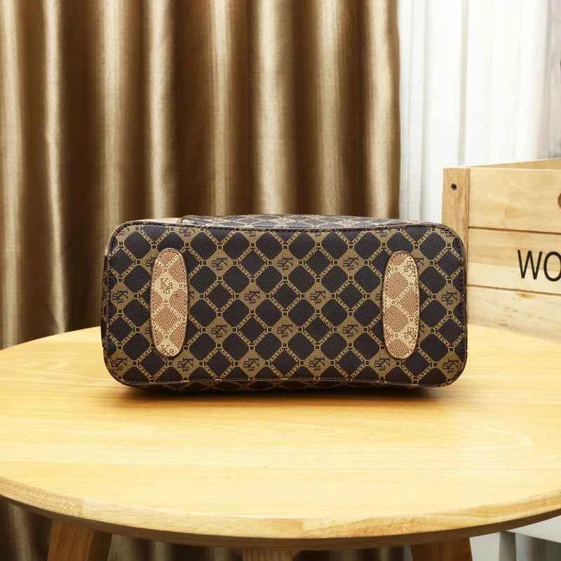 Sac cabas femme bandoulière Burgundy-Champagne-ShopGET® 