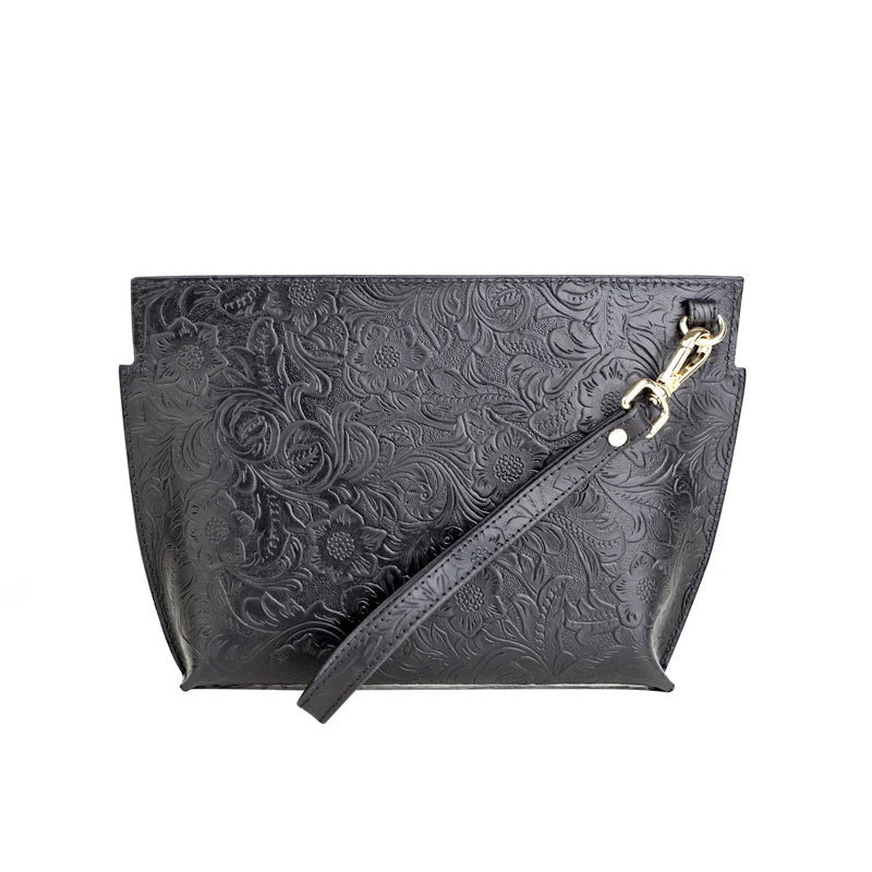 Pochette homme voyage de luxe Noir-Marron-Bleu A-Bleu B-Bleu C-ShopGET® 