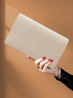 Portefeuille pochette femme de luxe Bleu-Apricot-Lotus-ShopGET® 