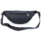 Sac banane en cuir multipoche homme