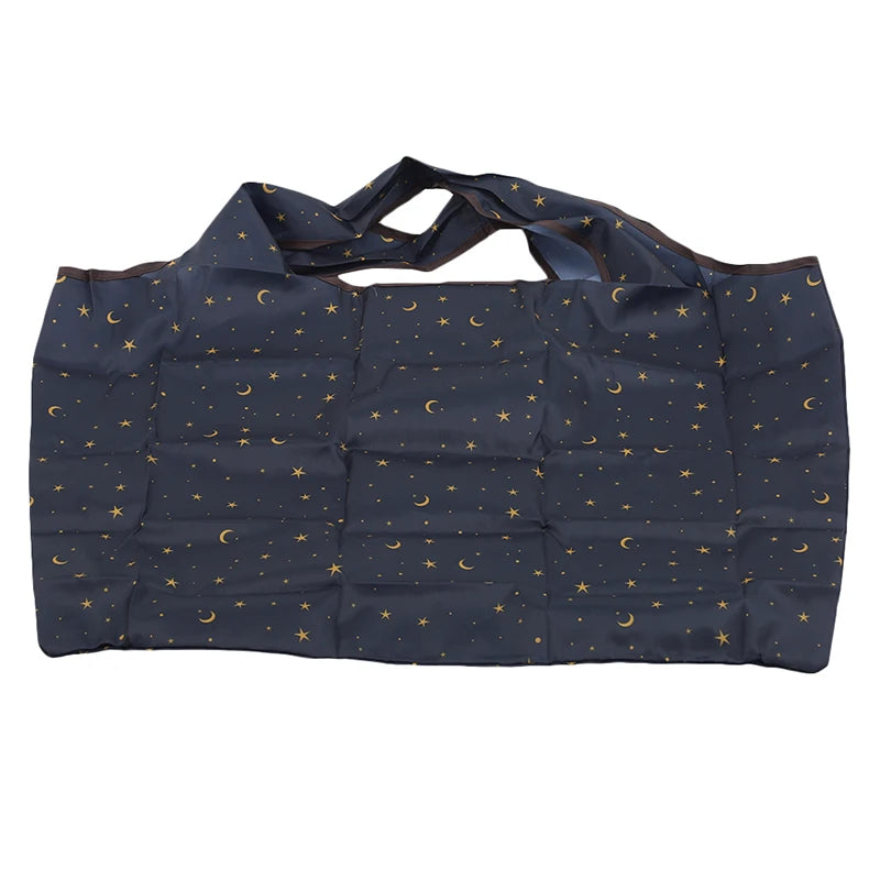 Grand sac cabas courses Bleu-Noir-ShopGET® 
