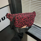 Sac banane léopard de luxe unique