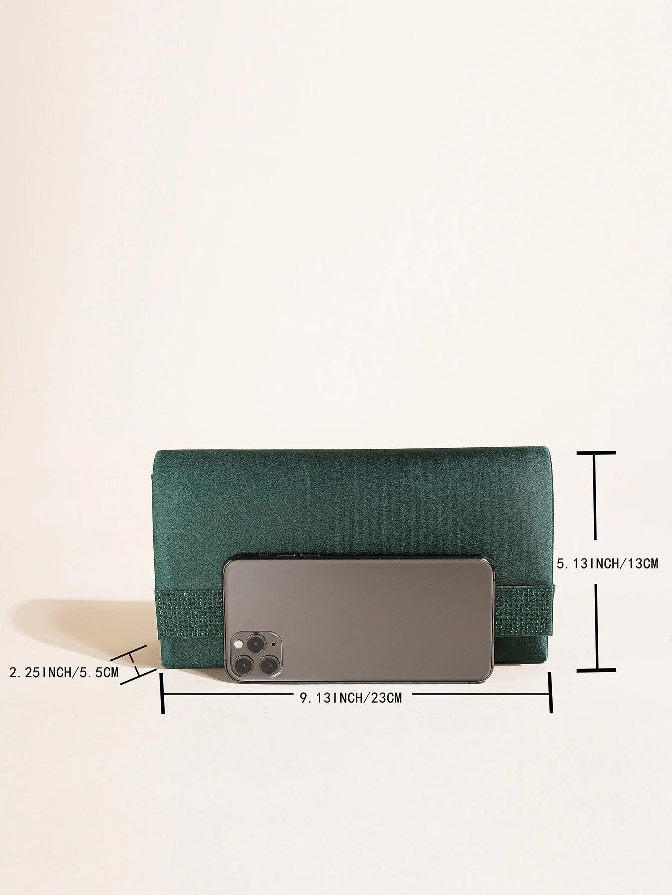 Pochette sac femme tendance Vert / 23 x 5 x 12cm-Argent / 23 x 5 x 12cm-Noir / 23 x 5 x 12cm-Bleu / 23 x 5 x 12cm-ShopGET® 